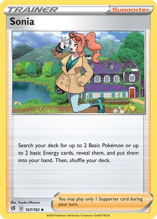Sonia, Battle Academy 2022 (Cinderace) 167/192