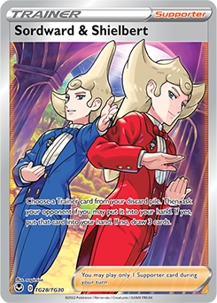 Sordward & Shielbert, Silver Tempest Trainer Gallery TG28/30