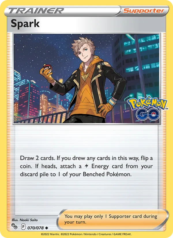 Spark, Pokémon GO 070/078