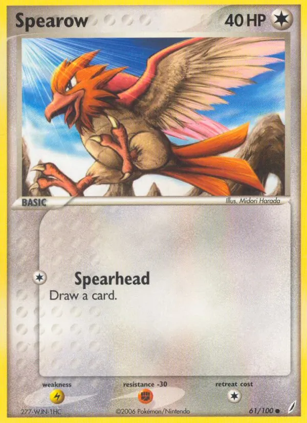 Spearow, Crystal Guardians 061/100