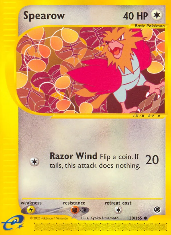 Spearow, Expedition Base Set 130/165