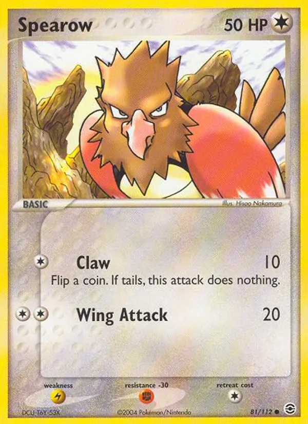 Spearow, FireRed & LeafGreen 081/112