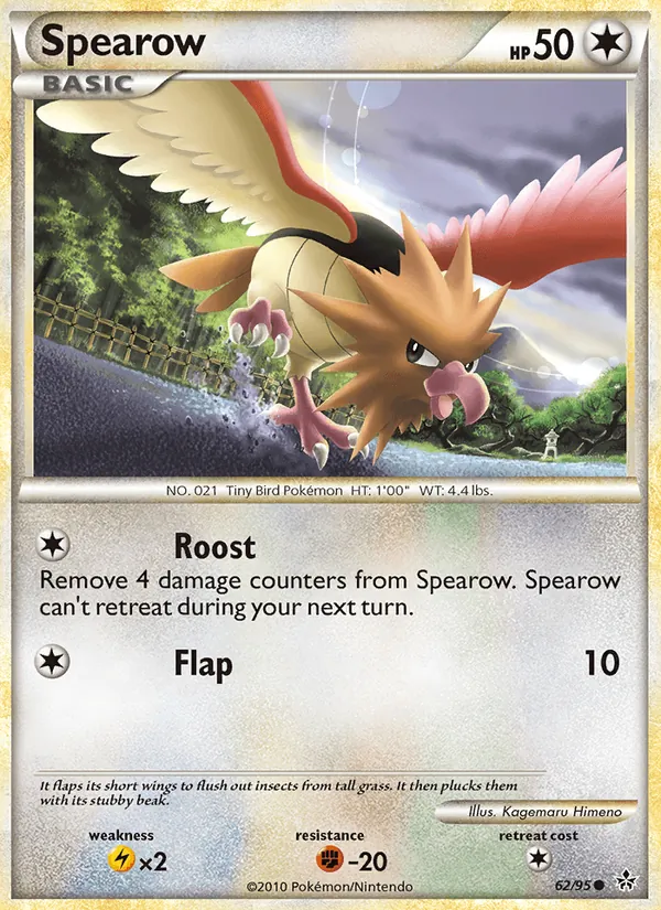 Spearow, Unleashed 062/095