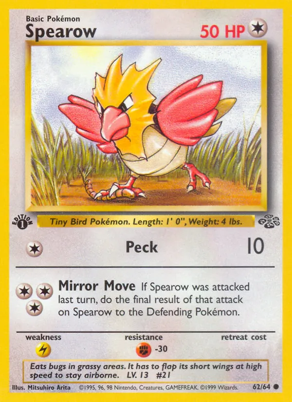 Spearow, Jungle 062/064