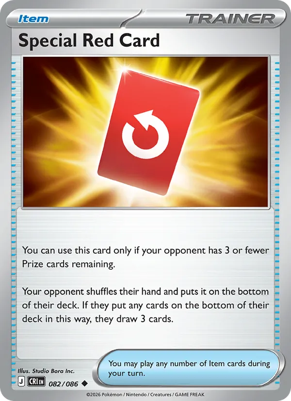 Special Red Card, Chaos Rising 082/086
