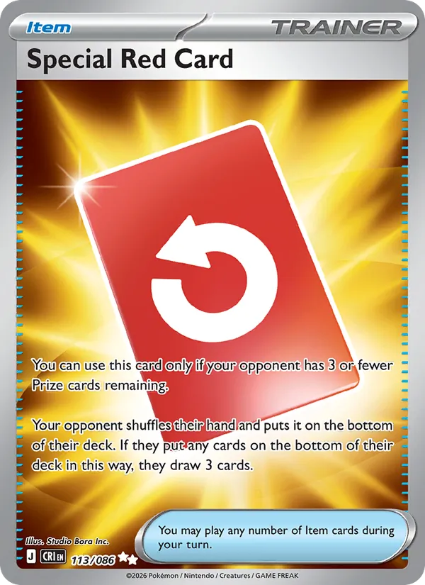 Special Red Card, Chaos Rising 113/086