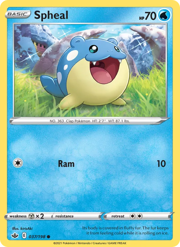 Spheal, Chilling Reign 037/198