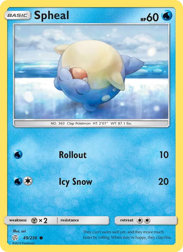 Spheal, Cosmic Eclipse 049/236