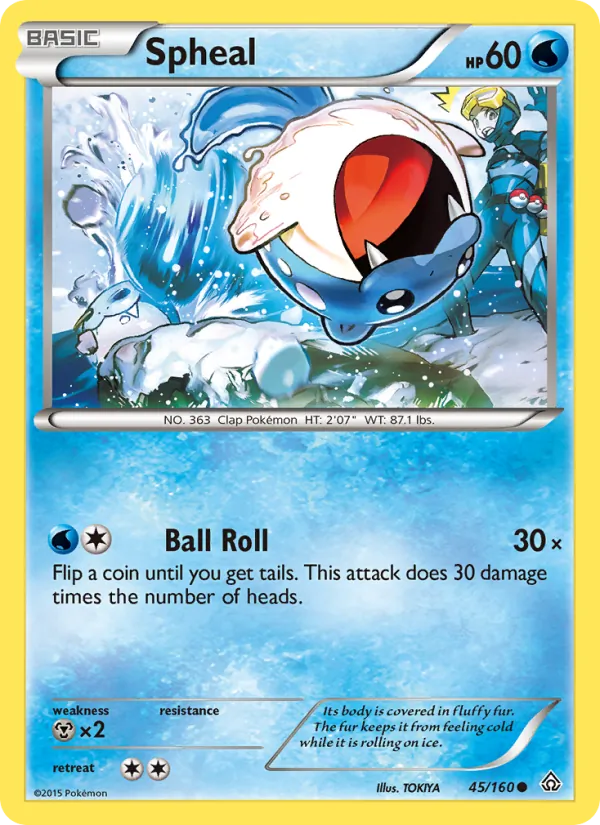 Spheal, Primal Clash 045/160