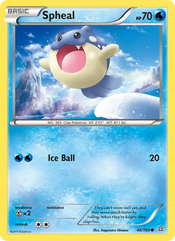 Spheal, Primal Clash 046/160