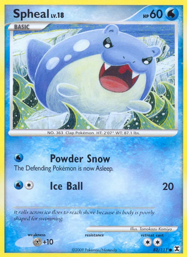 Spheal, Rising Rivals 082/111