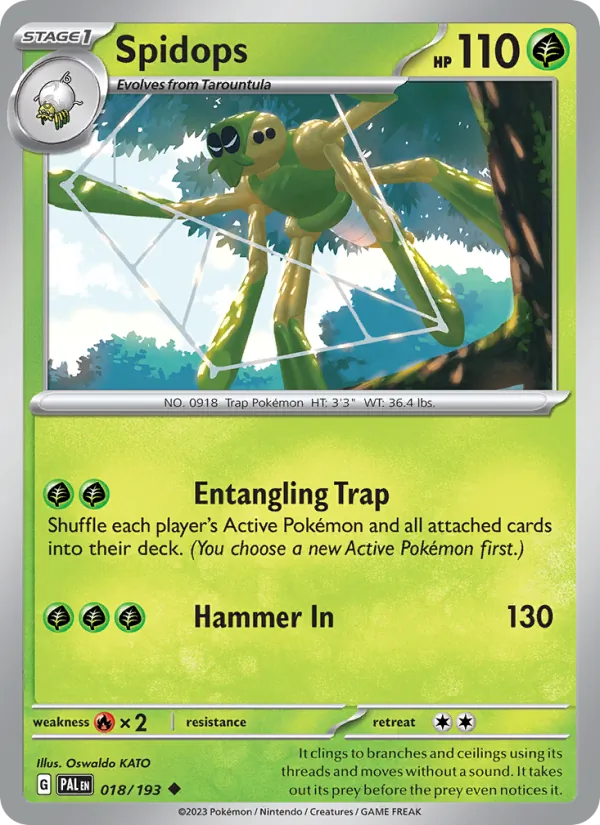 Spidops, Paldea Evolved 018/193