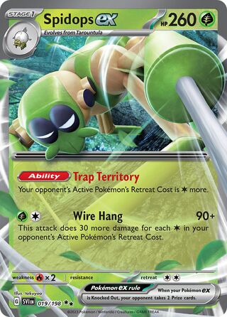 Spidops EX, Play! Pokémon Prize Pack Series Three 019/198