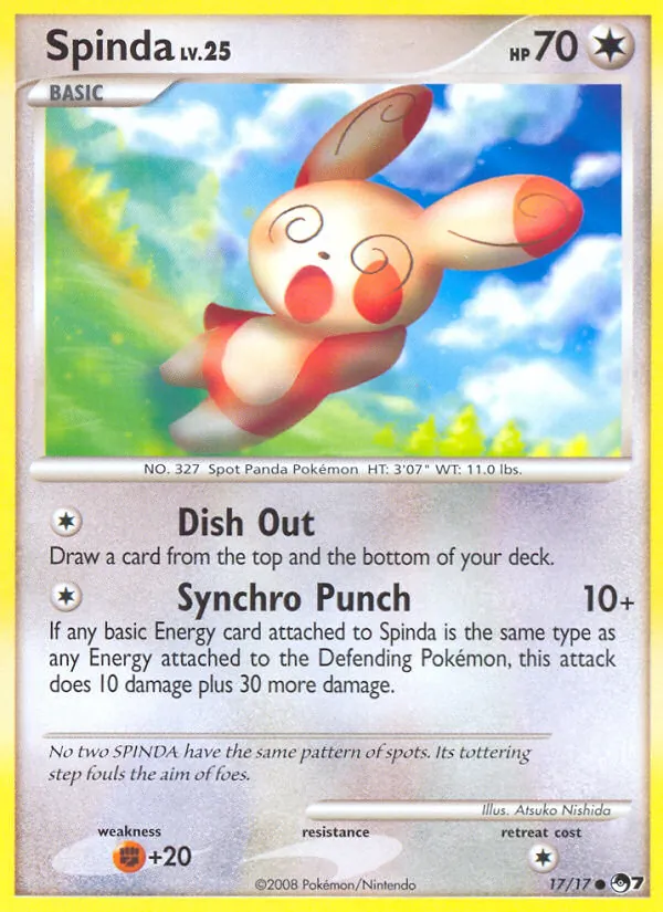Spinda, POP Series 7 017/017
