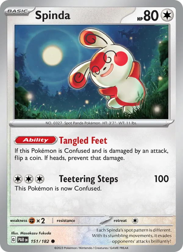 Spinda, Paradox Rift 151/182