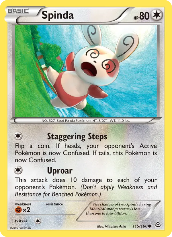 Spinda, Primal Clash 115/160