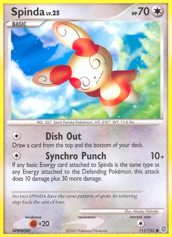Spinda, Secret Wonders 111/132