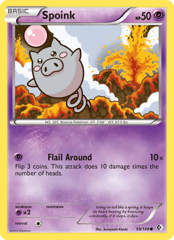 Spoink, Boundaries Crossed 059/149