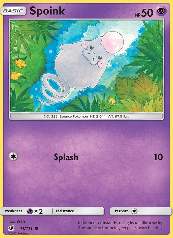 Spoink, Crimson Invasion 041/111