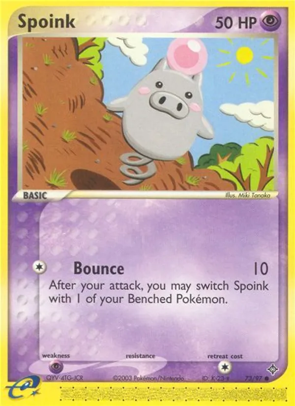 Spoink, Dragon 073/097