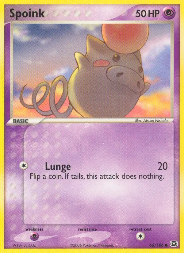 Spoink, Emerald 066/106