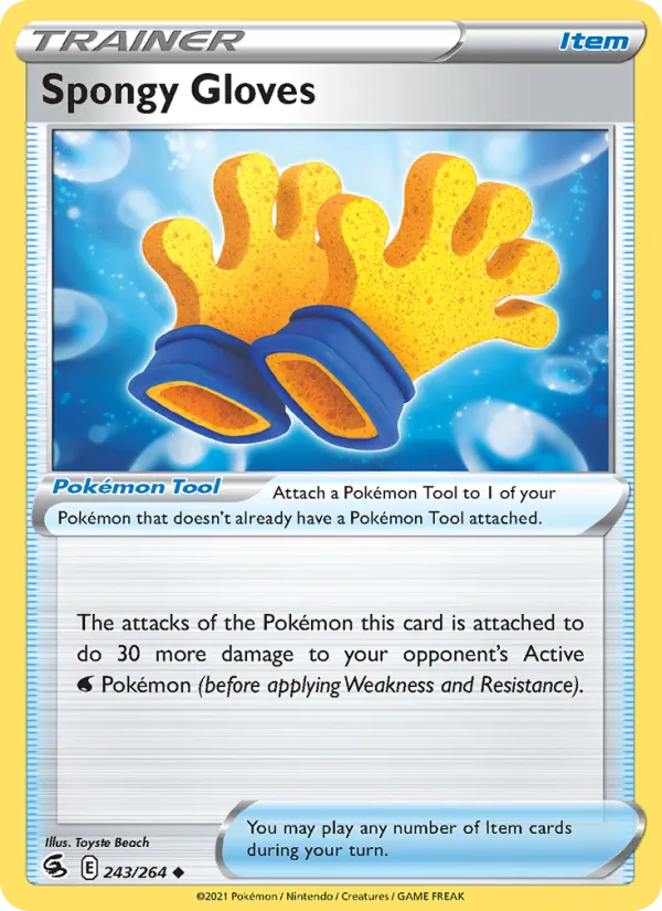 Spongy Gloves, Fusion Strike 243/264