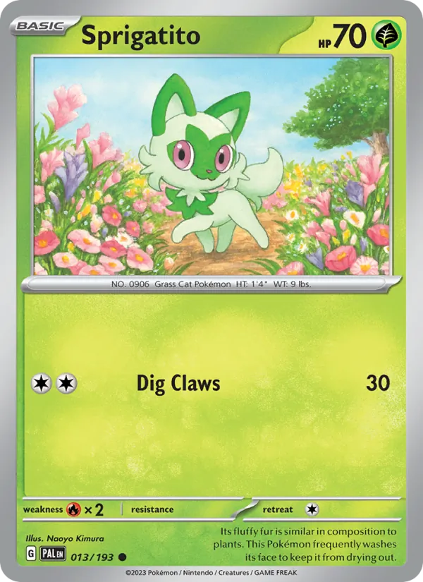 Sprigatito, Paldea Evolved 013/193