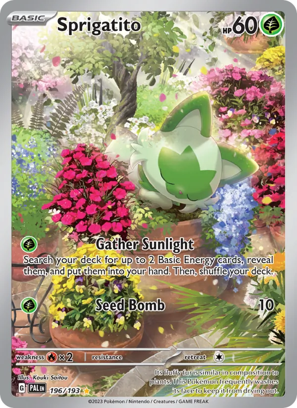 Sprigatito, Paldea Evolved 196/193