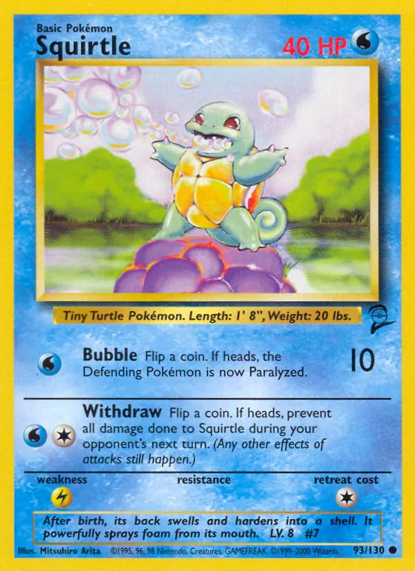 Squirtle, Base Set 2 093/130