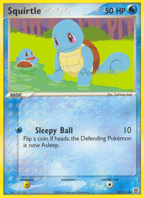 Squirtle, FireRed & LeafGreen 082/112