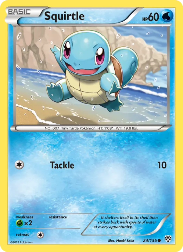Squirtle, Plasma Storm 024/135
