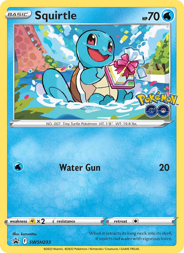 Squirtle, SWSH Black Star Promos SWSH233/307