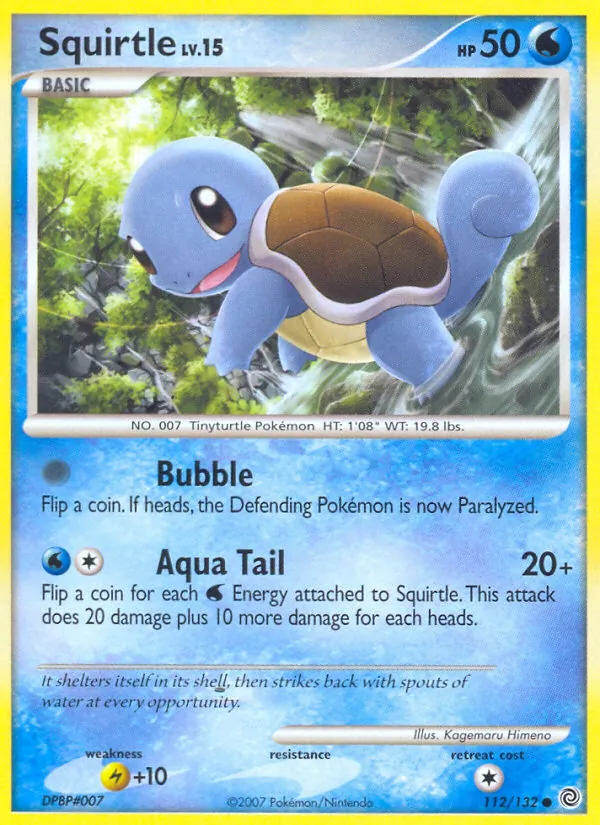 Squirtle, Secret Wonders 112/132