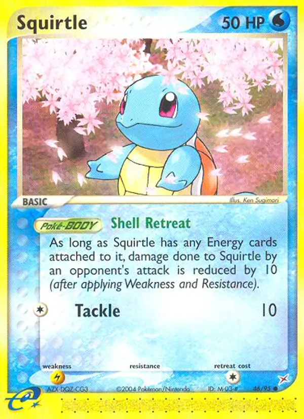 Squirtle, Team Magma vs Team Aqua 046/095
