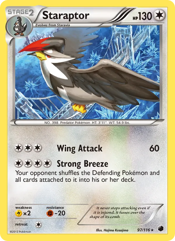 Staraptor, Plasma Freeze 097/116