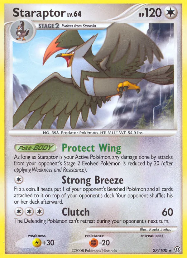 Staraptor, Stormfront 027/100