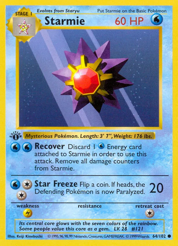 Starmie, Base 064/102