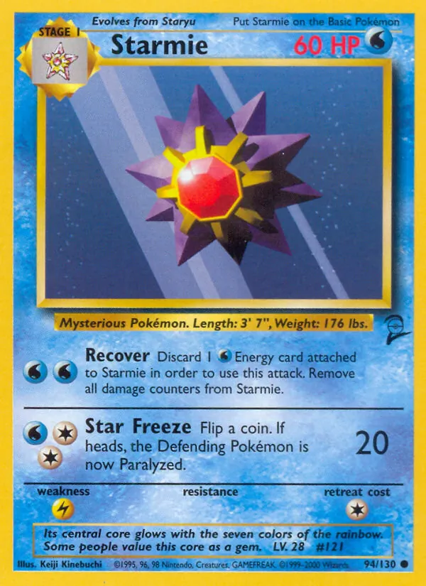 Starmie, Base Set 2 094/130