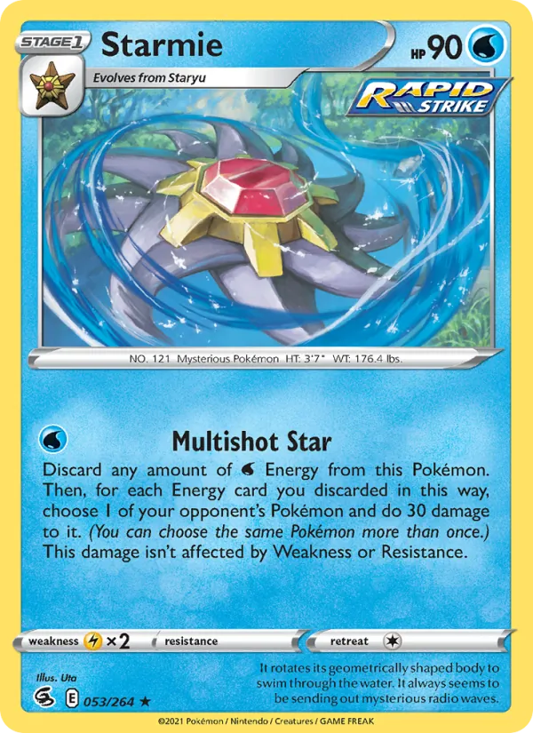 Starmie, Fusion Strike 053/264