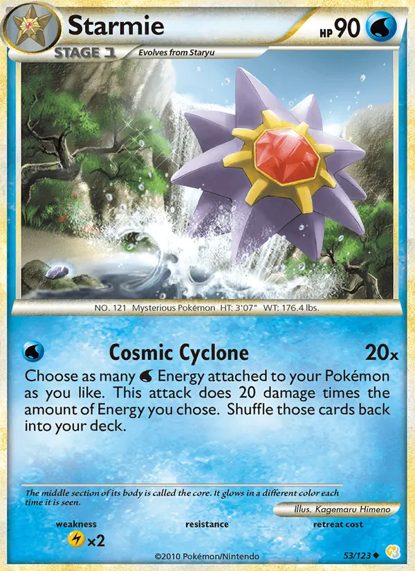 Starmie, HeartGold & SoulSilver 053/123