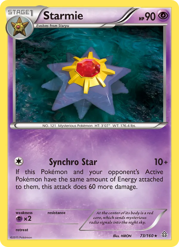 Starmie, Primal Clash 073/160
