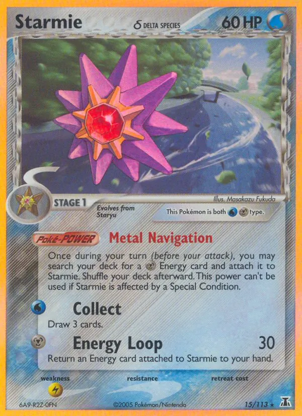 Starmie δ, Delta Species 015/113