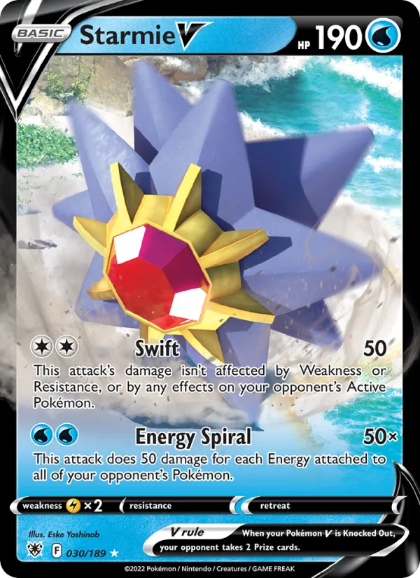 Starmie V, Astral Radiance 030/189