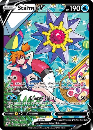 Starmie V, Astral Radiance Trainer Gallery TG13/30