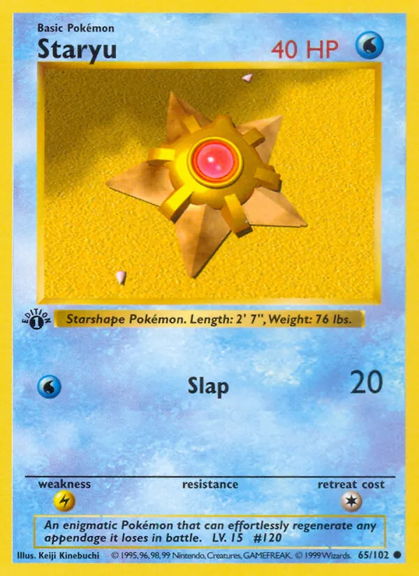 Staryu, Base 065/102