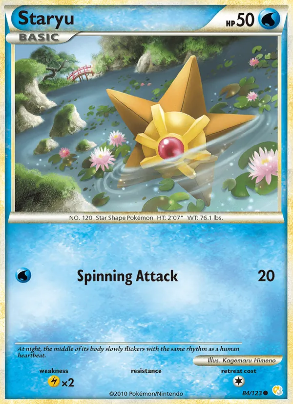Staryu, HeartGold & SoulSilver 084/123