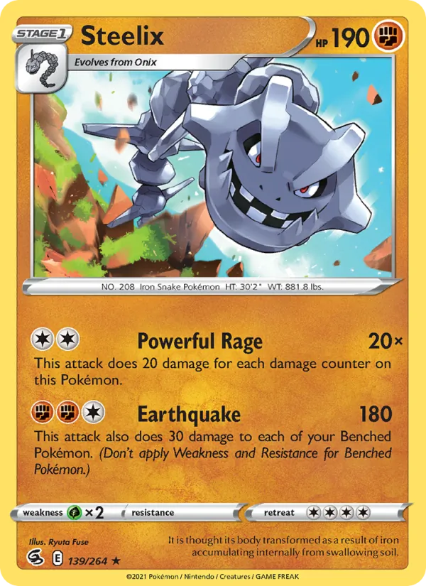 Steelix, Fusion Strike 139/264