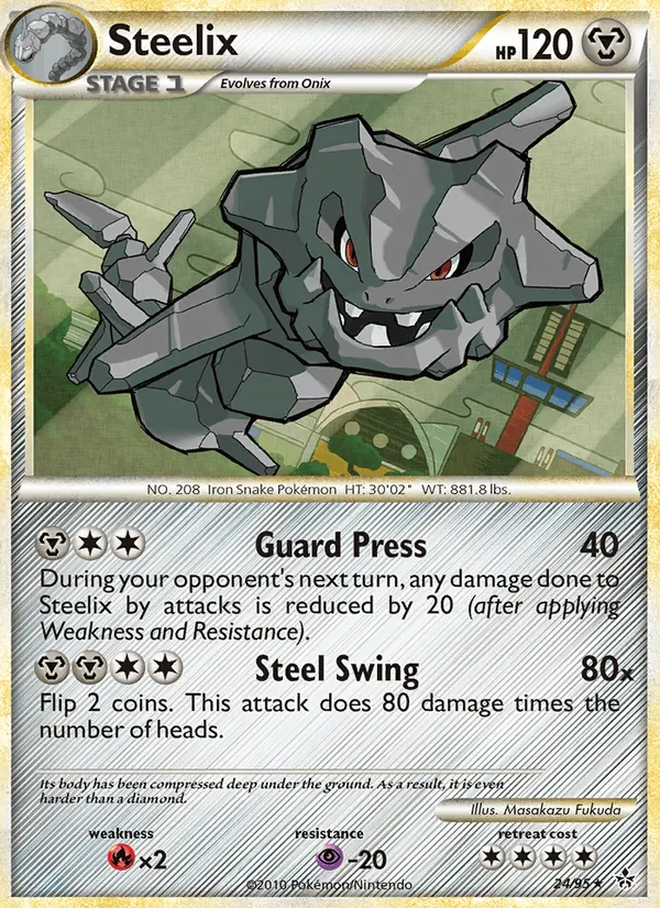 Steelix, Unleashed 024/095