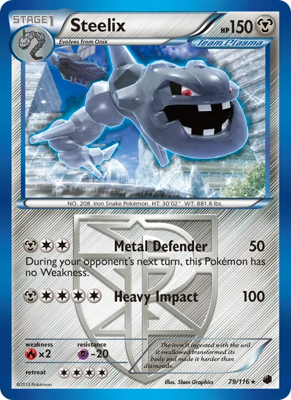 Steelix, Plasma Freeze 079/116