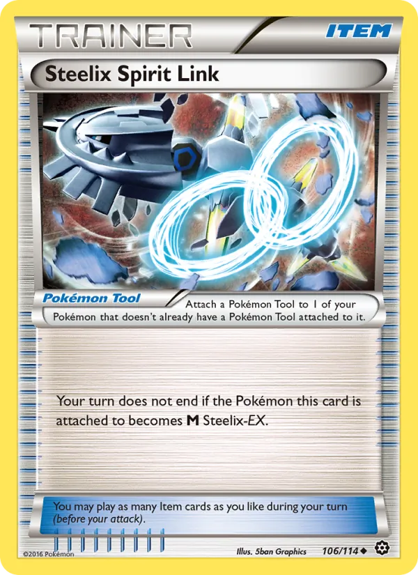 Steelix Spirit Link, Steam Siege 106/114
